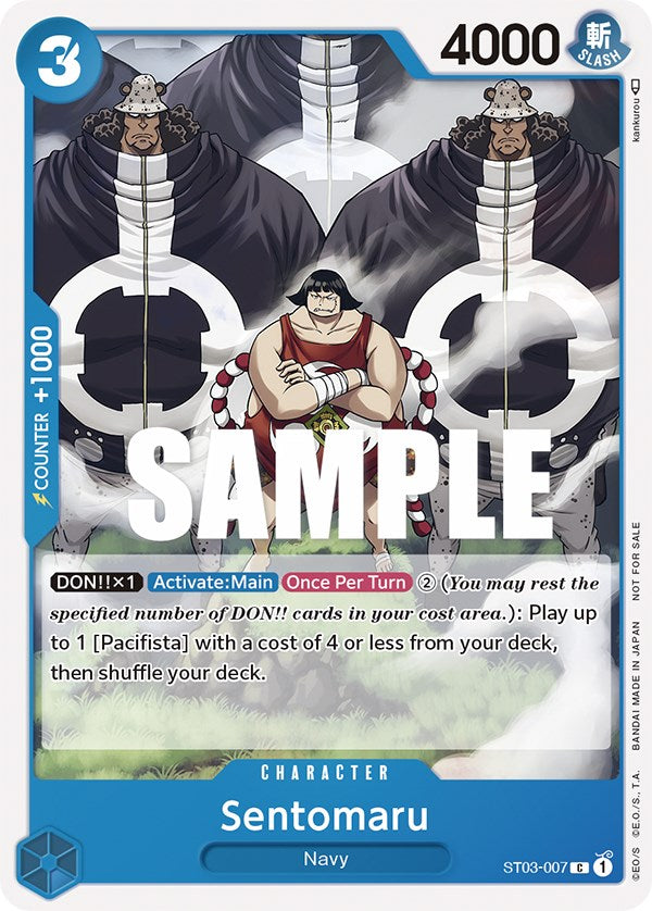 Sentomaru (Tournament Pack Vol. 3) [Participant] [One Piece Promotion Cards] | Galactic Gamez