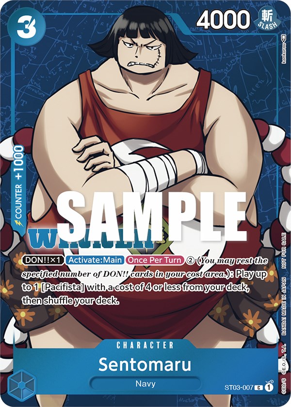 Sentomaru (Tournament Pack Vol. 3) [Winner] [One Piece Promotion Cards] | Galactic Gamez