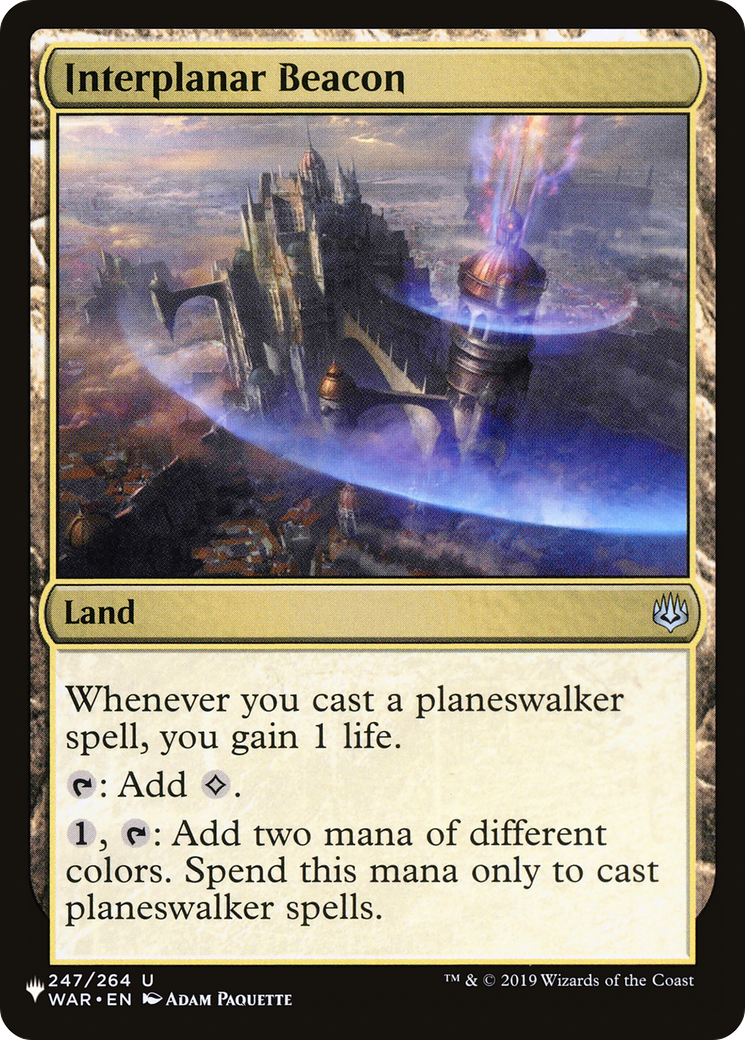 Interplanar Beacon [The List] | Galactic Gamez
