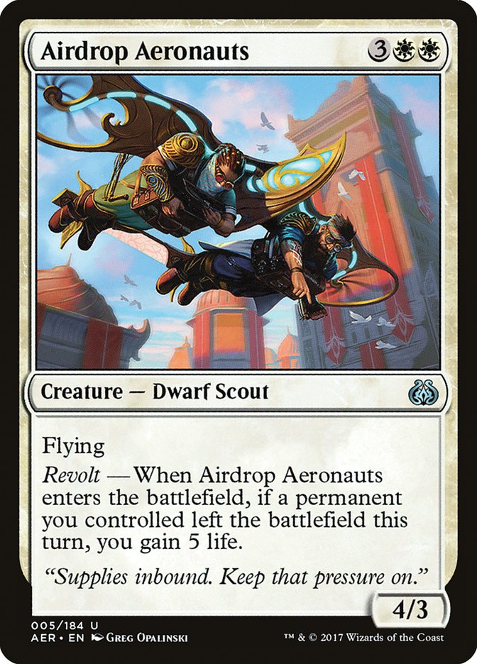 Airdrop Aeronauts [Aether Revolt] | Galactic Gamez