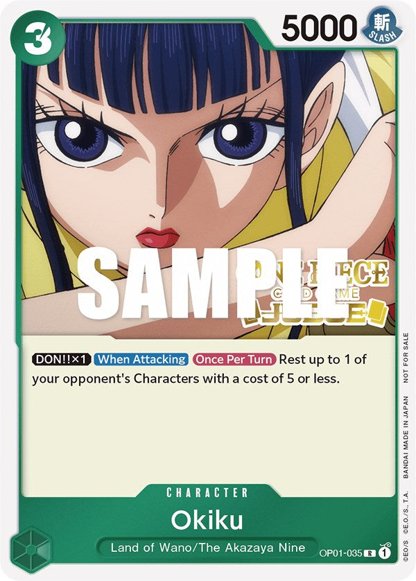 Okiku (Judge) [One Piece Promotion Cards] | Galactic Gamez