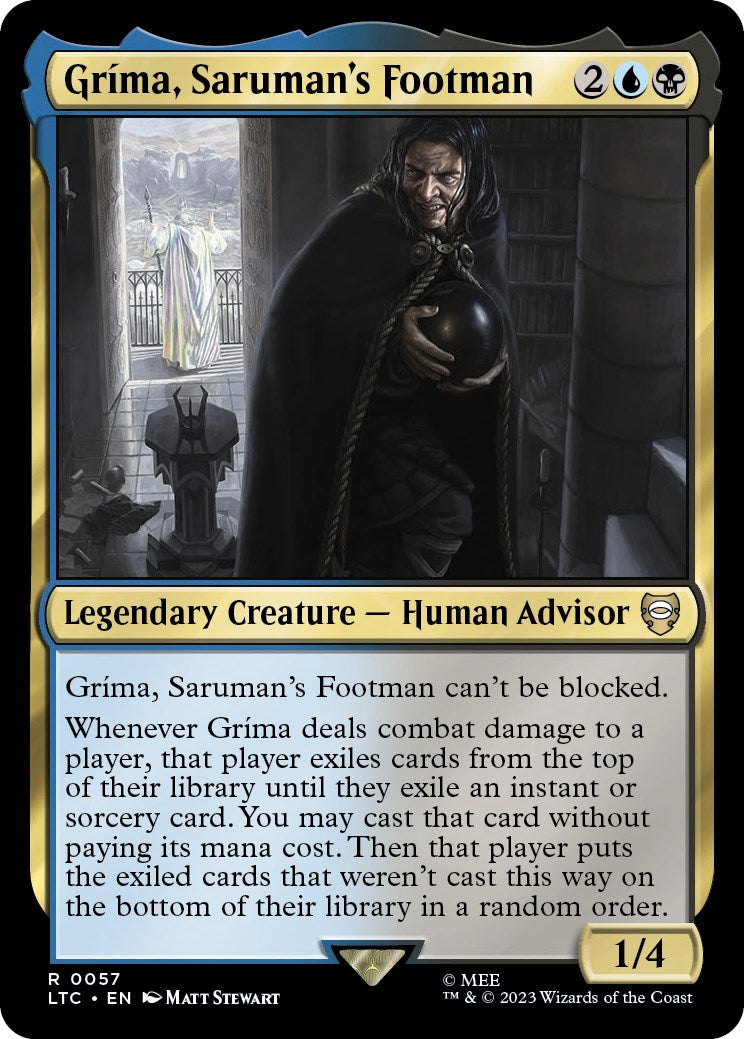 Grima, Saruman's Footman [The Lord of the Rings: Tales of Middle-Earth Commander] | Galactic Gamez