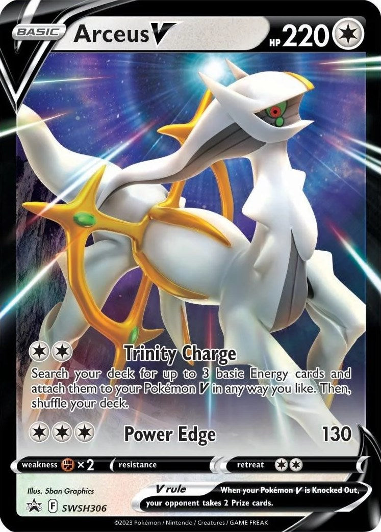 Arceus V (SWSH306) [Sword & Shield: Black Star Promos] | Galactic Gamez