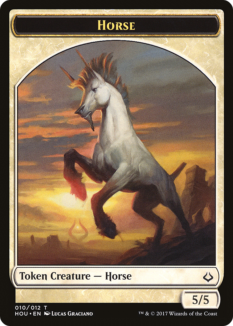 Vampire // Horse Double-Sided Token [The List] | Galactic Gamez