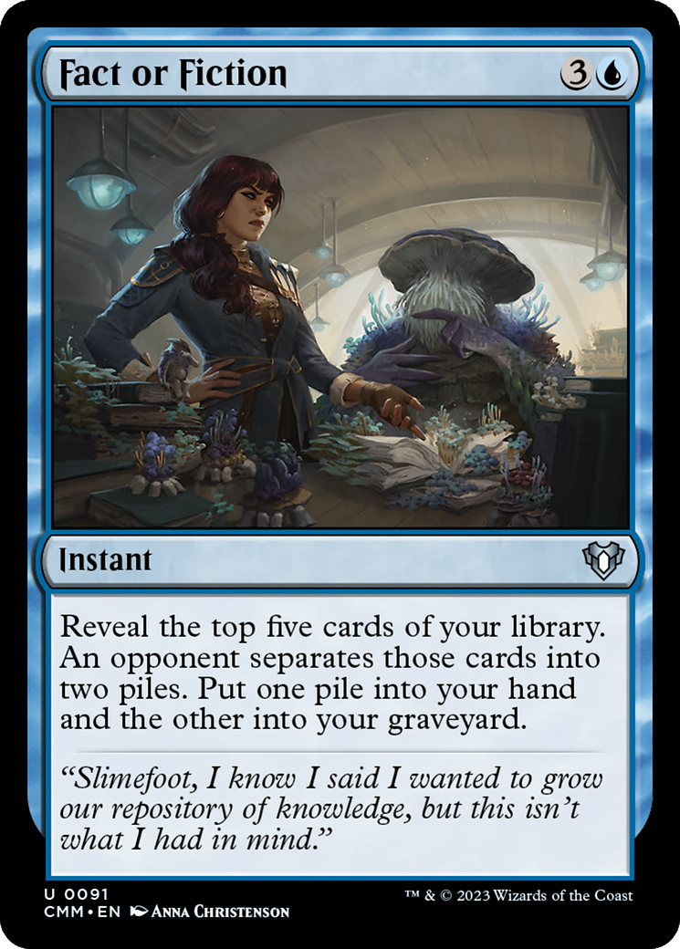 Fact or Fiction [Commander Masters] | Galactic Gamez