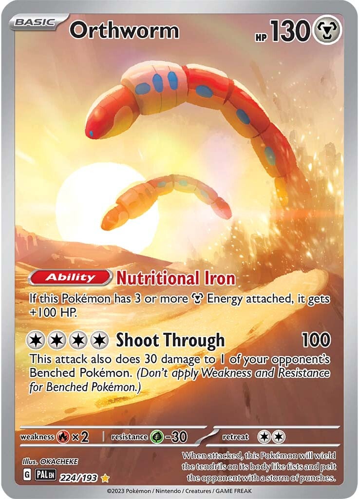 Orthworm (224/193) [Scarlet & Violet: Paldea Evolved] | Galactic Gamez