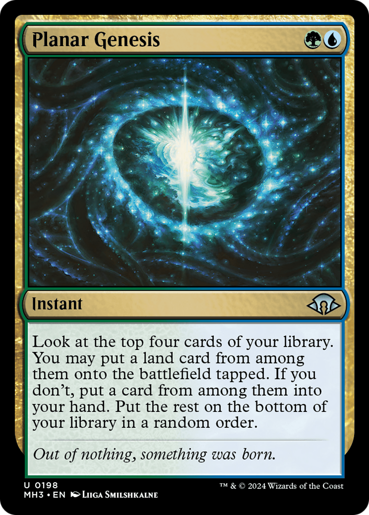 Planar Genesis [Modern Horizons 3] | Galactic Gamez
