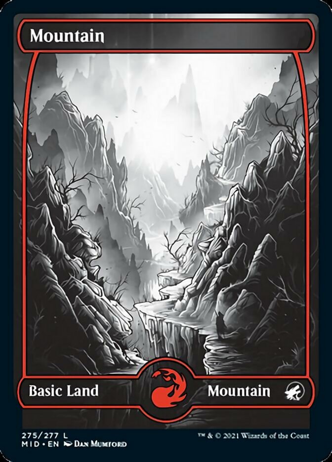 Mountain (275) [Innistrad: Midnight Hunt] | Galactic Gamez