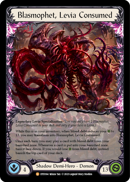 Levia, Redeemed // Blasmophet, Levia Consumed [DTD164] (Dusk Till Dawn) | Galactic Gamez