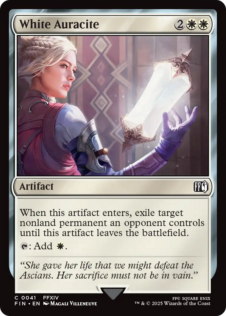 White Auracite [FINAL FANTASY] | Galactic Gamez