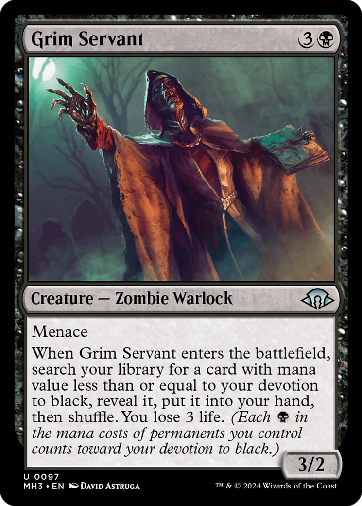 Grim Servant [Modern Horizons 3] | Galactic Gamez