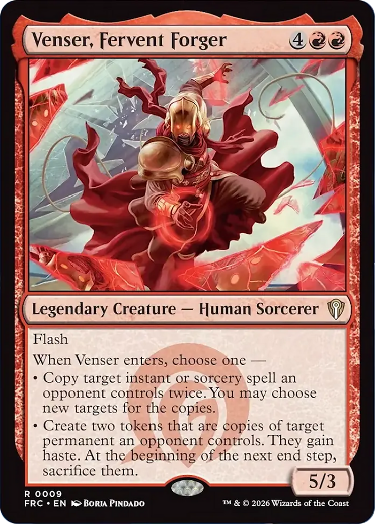 Venser, Fervent Forger [Reality Fracture Commander] | Galactic Gamez
