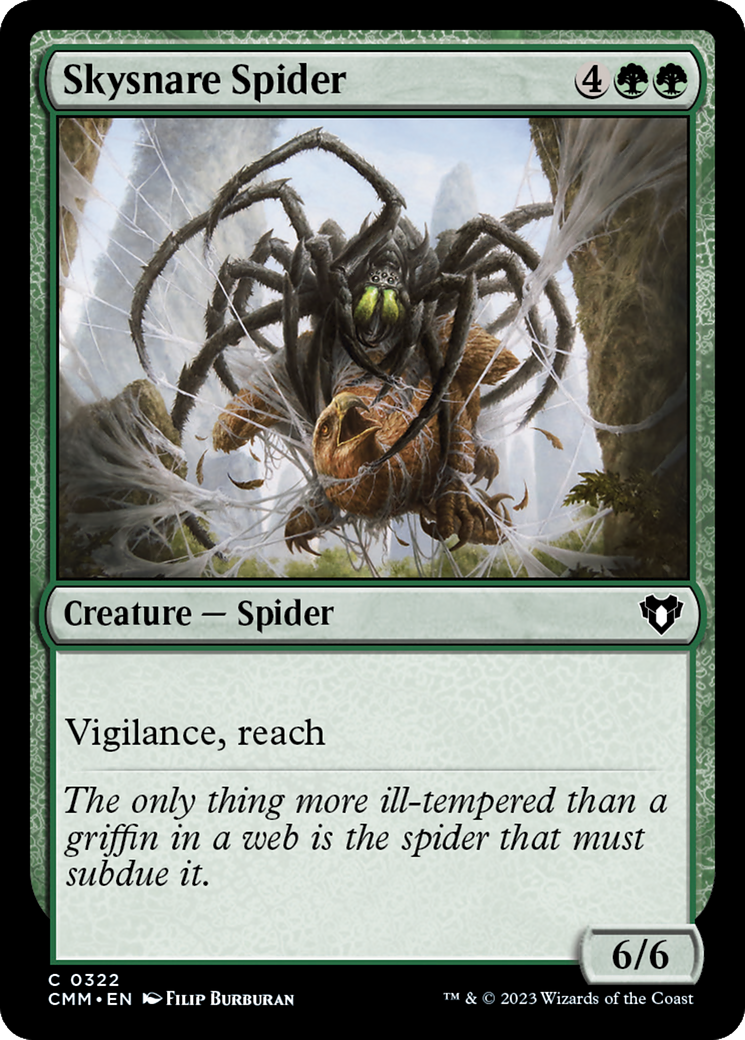 Skysnare Spider [Commander Masters] | Galactic Gamez