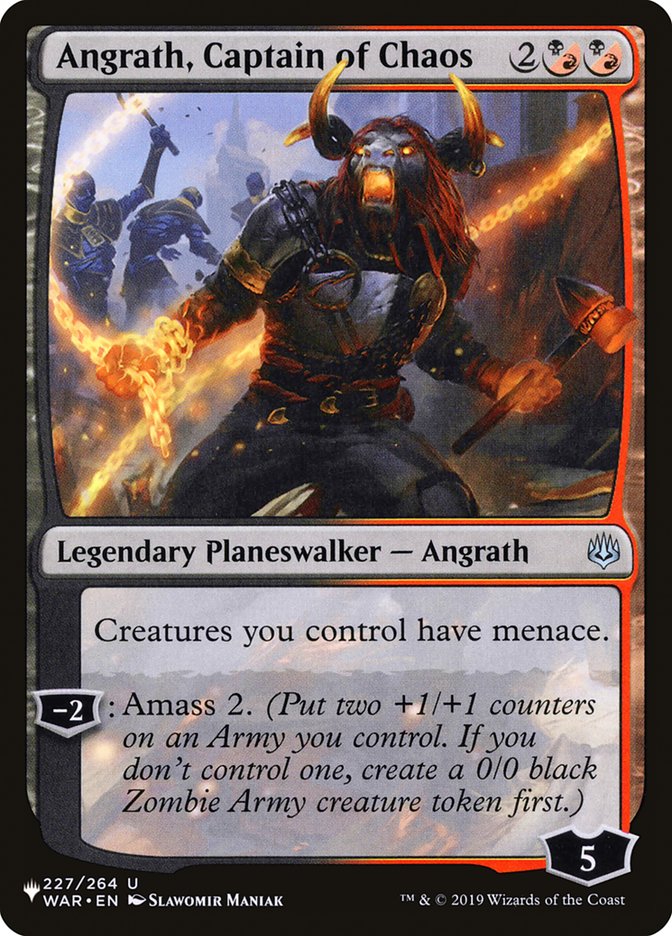 Angrath, Captain of Chaos [The List] | Galactic Gamez