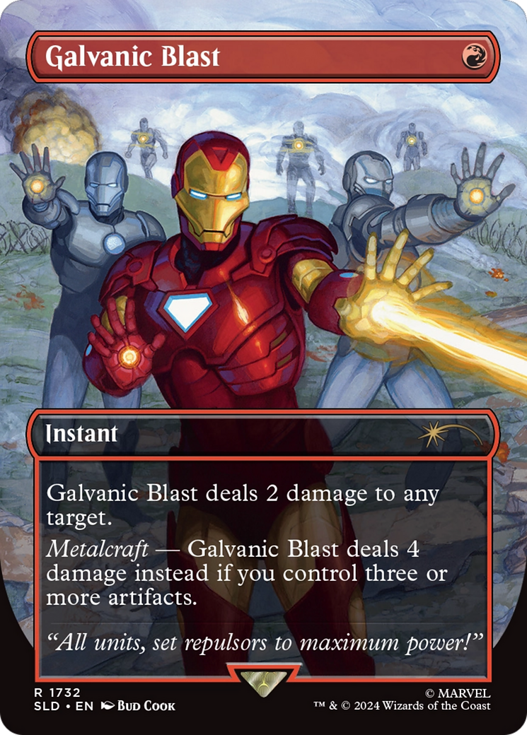 Galvanic Blast (Rainbow Foil) [Secret Lair Drop Series] | Galactic Gamez