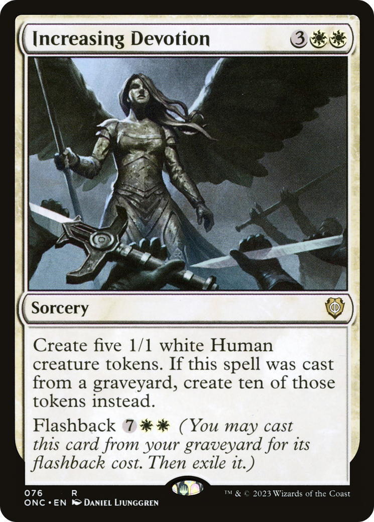 Increasing Devotion [Phyrexia: All Will Be One Commander] | Galactic Gamez