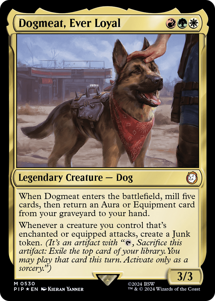 Dogmeat, Ever Loyal (Surge Foil) [Fallout] | Galactic Gamez