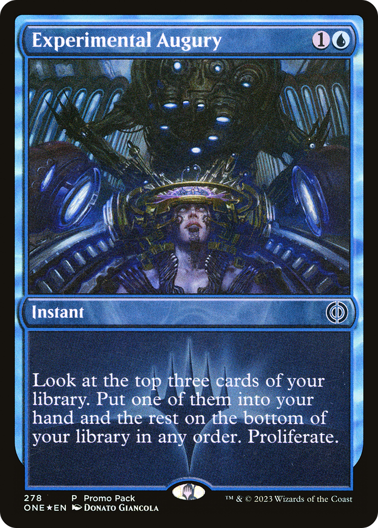 Experimental Augury (Promo Pack) [Phyrexia: All Will Be One Promos] | Galactic Gamez