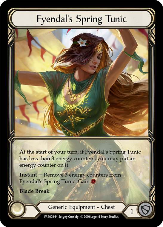 Fyendal's Spring Tunic [FAB002] (Promo)  Rainbow Foil | Galactic Gamez