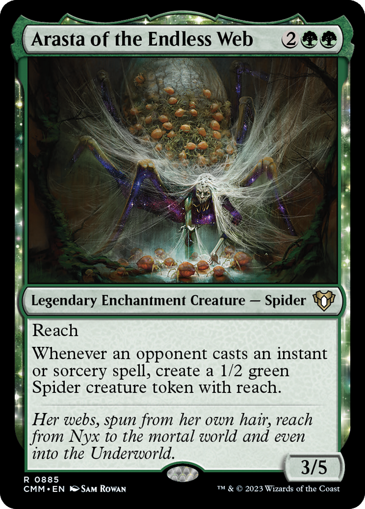 Arasta of the Endless Web [Commander Masters] | Galactic Gamez