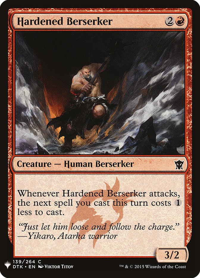 Hardened Berserker [Mystery Booster] | Galactic Gamez