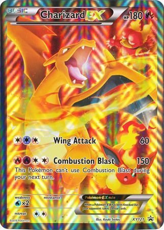 Charizard EX (XY121) (Jumbo Card) [XY: Black Star Promos] | Galactic Gamez