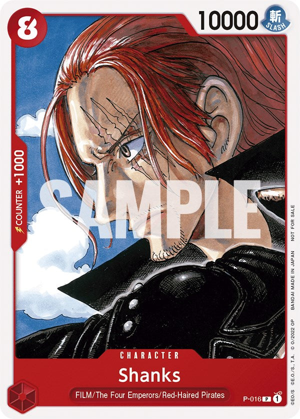 Shanks (One Piece Film Red) [One Piece Promotion Cards] | Galactic Gamez