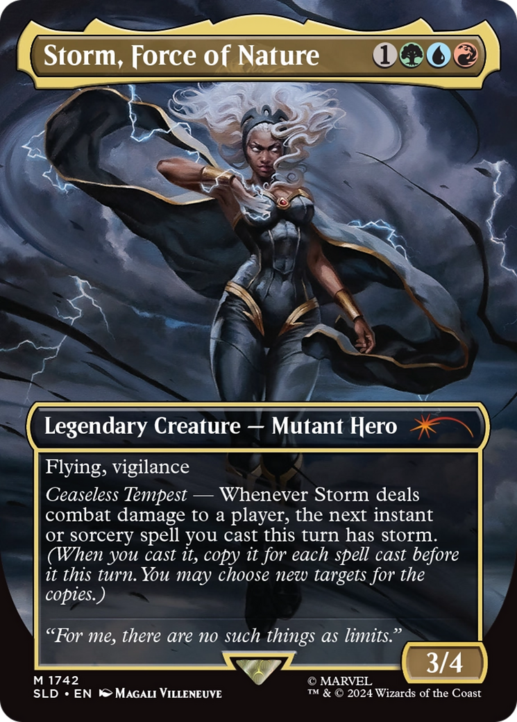 Storm, Force of Nature (Rainbow Foil) [Secret Lair Drop Series] | Galactic Gamez