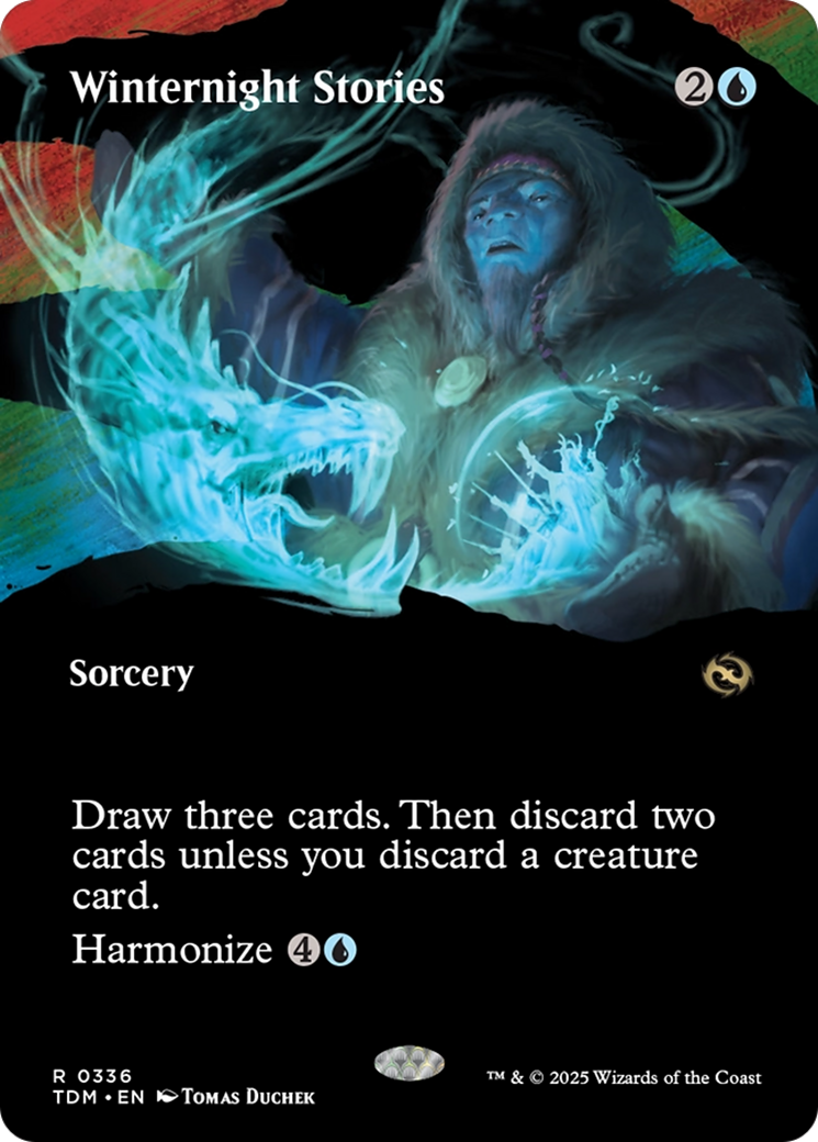 Winternight Stories (Borderless) [Tarkir: Dragonstorm] | Galactic Gamez