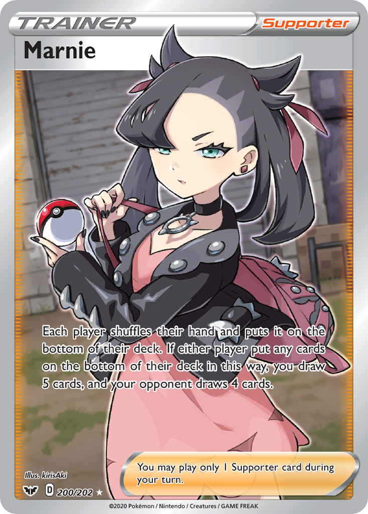 Marnie (200/202) [Sword & Shield: Base Set] | Galactic Gamez