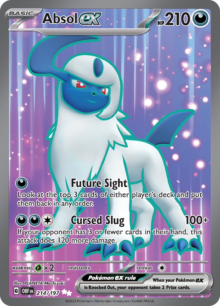 Absol ex (214/197) [Scarlet & Violet: Obsidian Flames] | Galactic Gamez