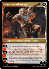 Ajani, Nacatl Pariah // Ajani, Nacatl Avenger [Modern Horizons 3] | Galactic Gamez