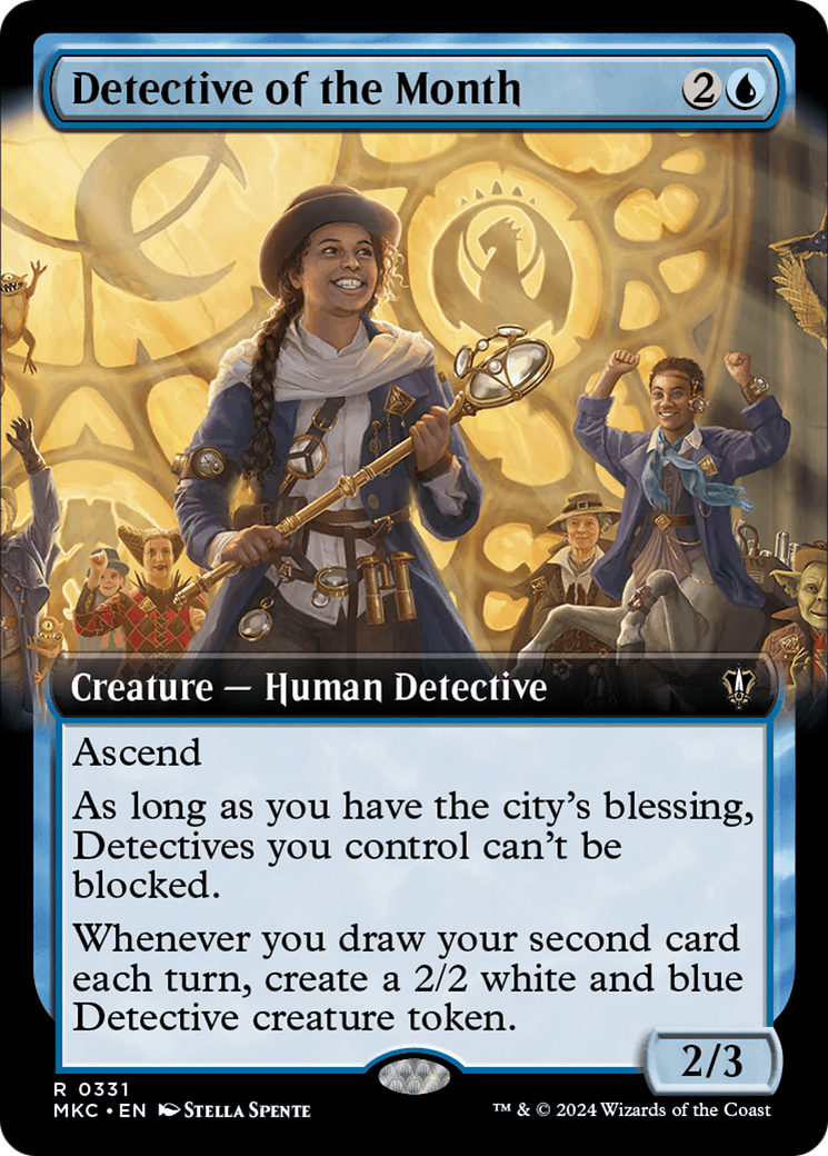 Detective of the Month (Extended Art) [Murders at Karlov Manor Commander] | Galactic Gamez