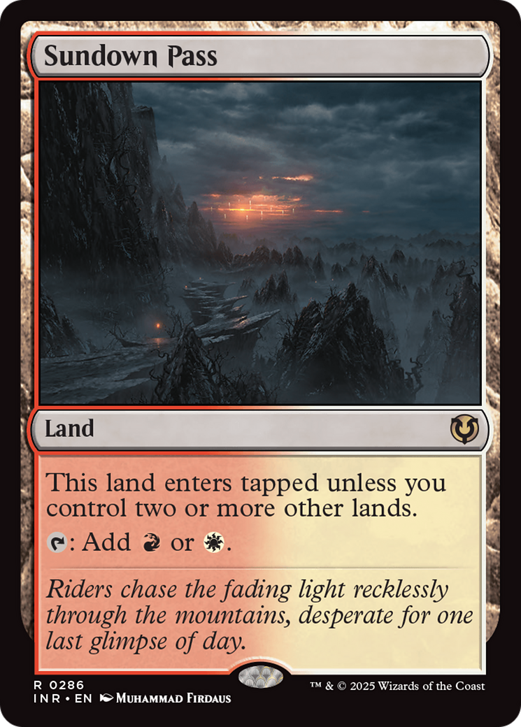 Sundown Pass [Innistrad Remastered] | Galactic Gamez