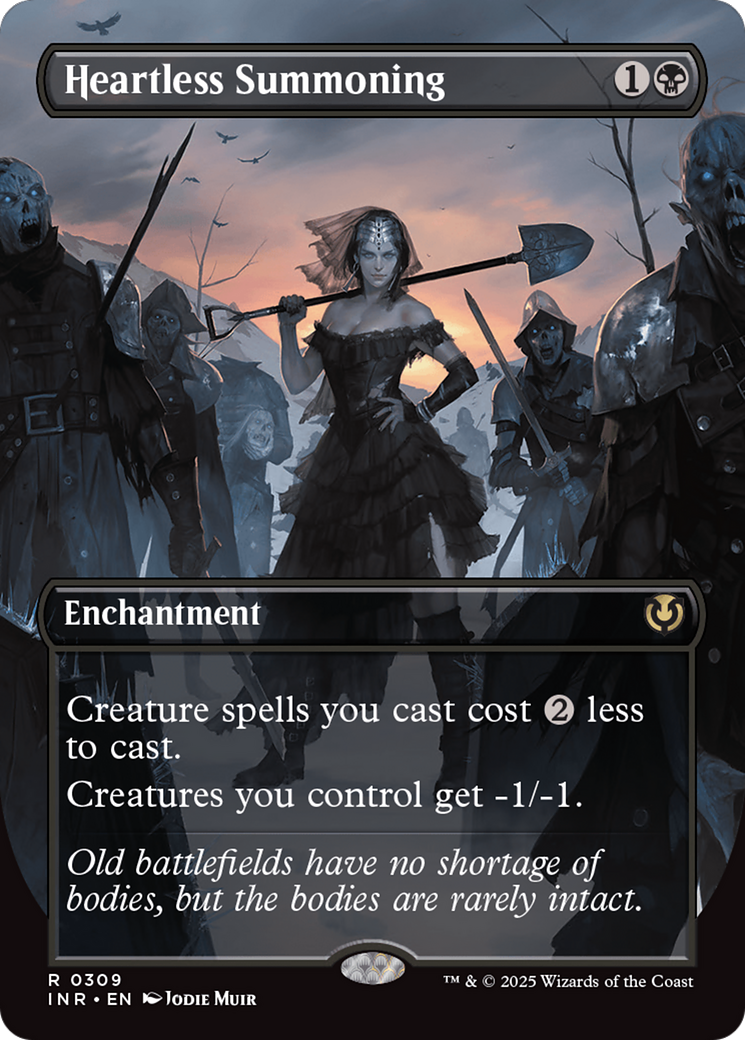 Heartless Summoning (Borderless) [Innistrad Remastered] | Galactic Gamez