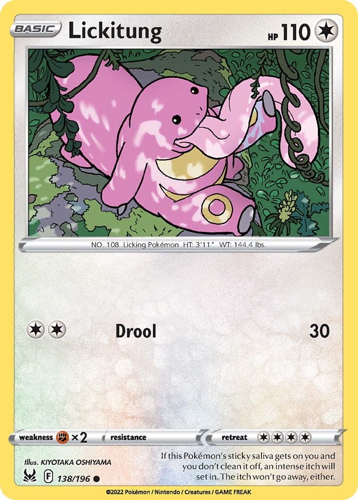 Lickitung (138/196) [Sword & Shield: Lost Origin] | Galactic Gamez