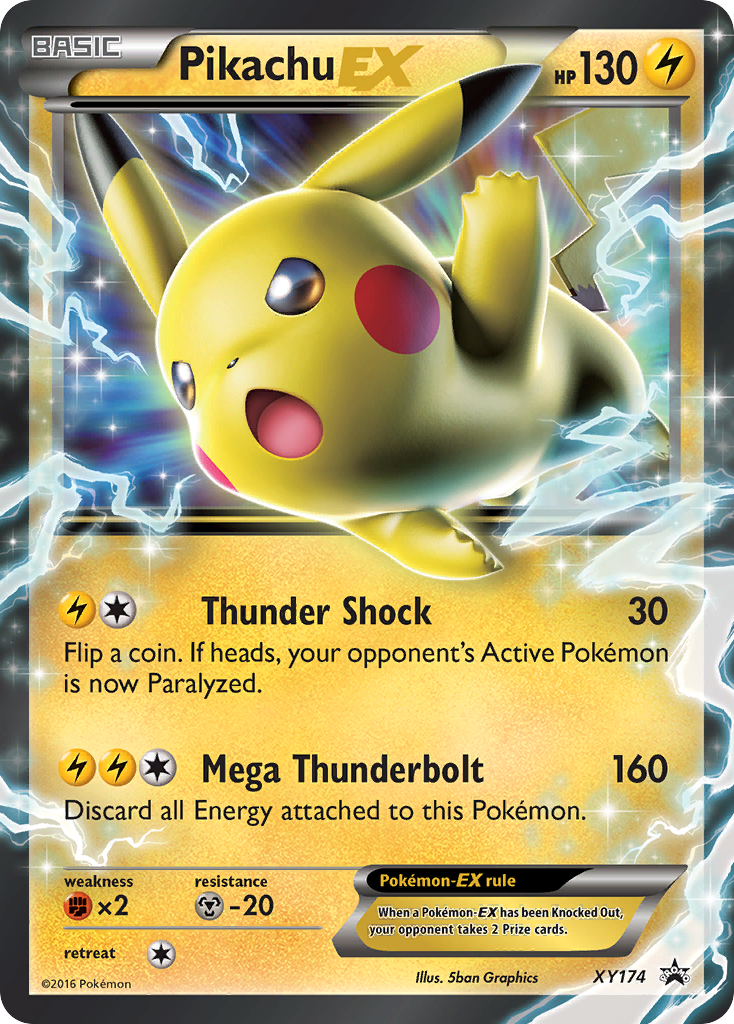 Pikachu EX (XY174) [XY: Black Star Promos] | Galactic Gamez