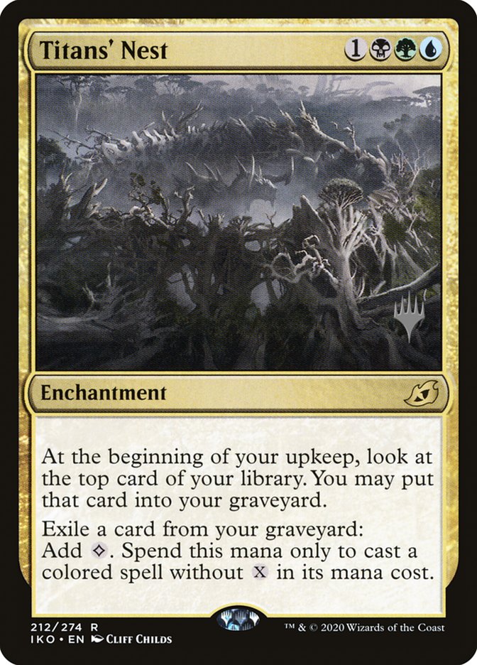 Titans' Nest (Promo Pack) [Ikoria: Lair of Behemoths Promos] | Galactic Gamez