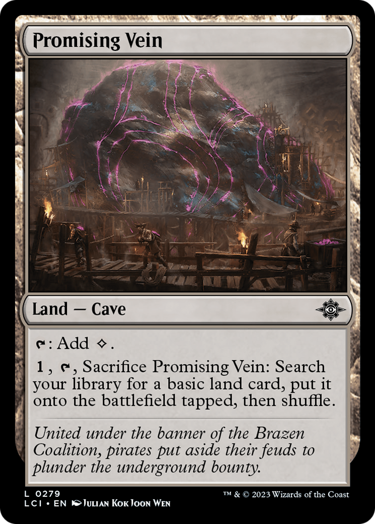 Promising Vein [The Lost Caverns of Ixalan] | Galactic Gamez