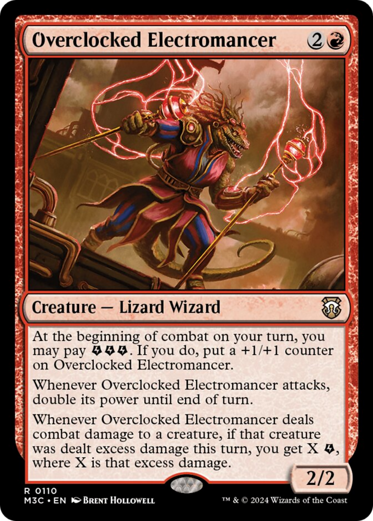 Overclocked Electromancer [Modern Horizons 3 Commander] | Galactic Gamez