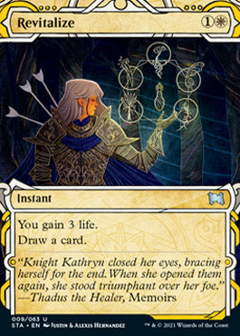 Revitalize (Foil Etched) [Strixhaven: Mystical Archive] | Galactic Gamez