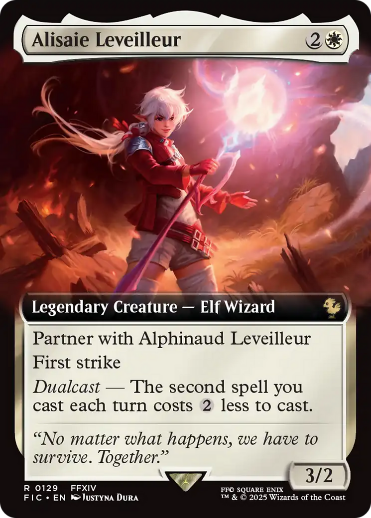 Alisaie Leveilleur (Extended Art) [FINAL FANTASY Commander] | Galactic Gamez