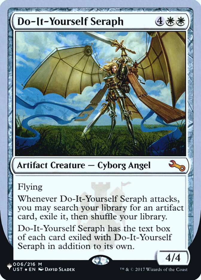 Do-It-Yourself Seraph (Unfinity Foil Edition) [The List] | Galactic Gamez