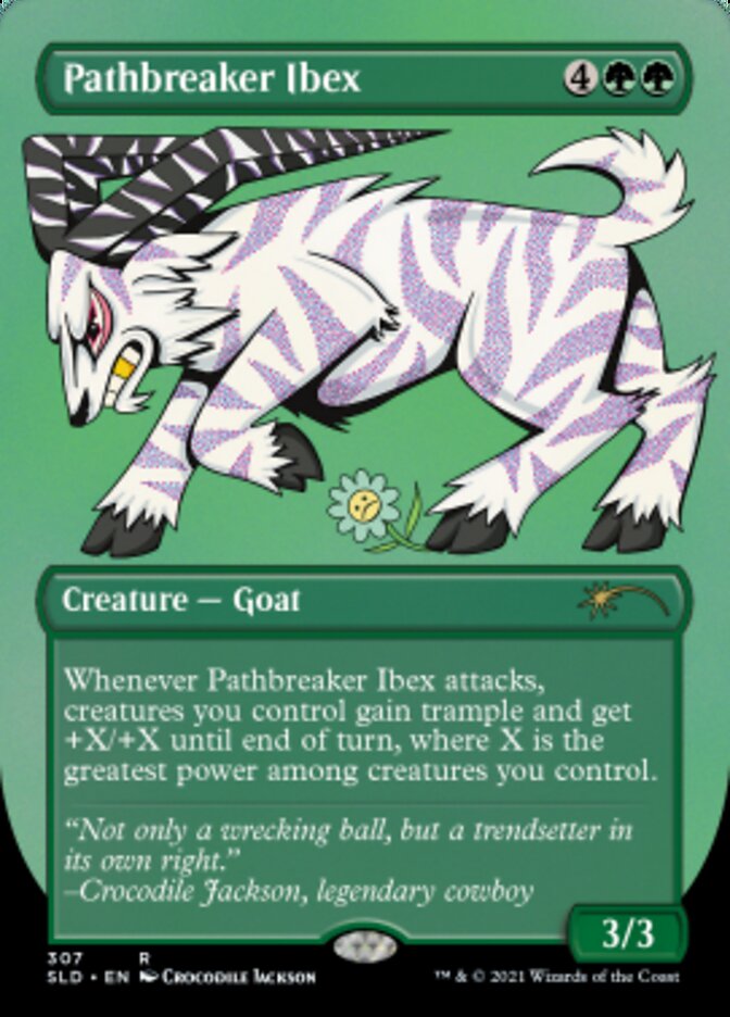 Pathbreaker Ibex (Borderless) [Secret Lair Drop Series] | Galactic Gamez