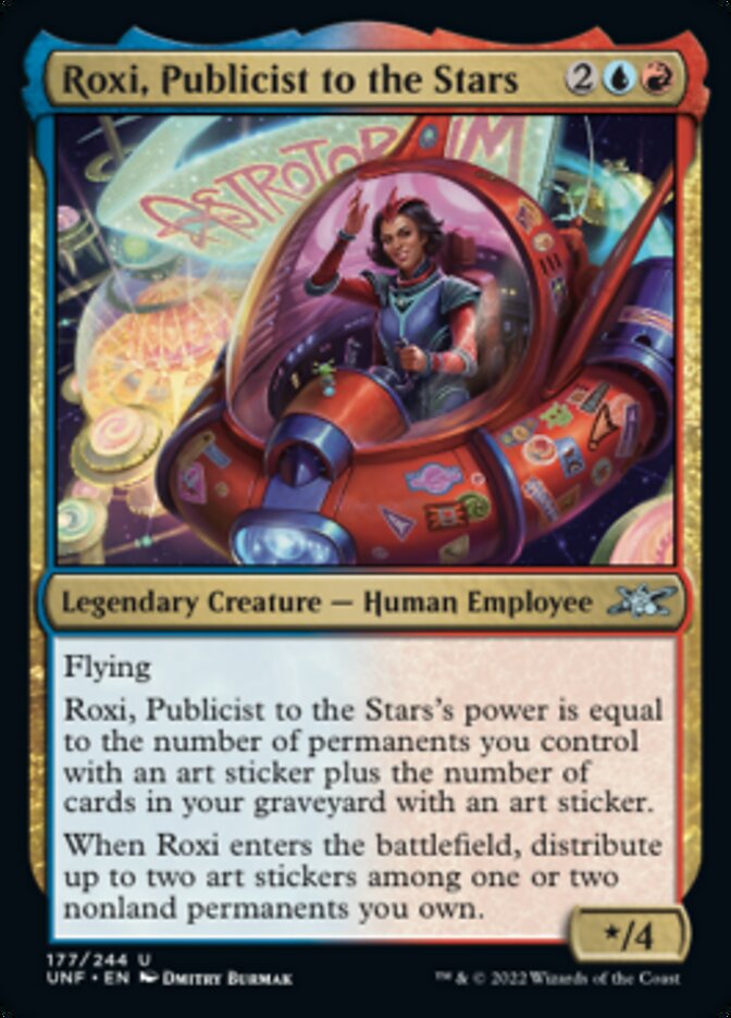 Roxi, Publicist to the Stars [Unfinity] | Galactic Gamez