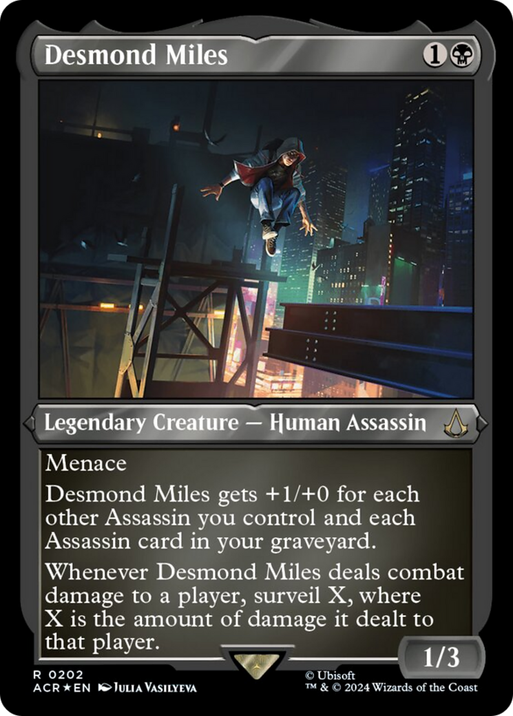 Desmond Miles (Foil Etched) [Assassin's Creed] | Galactic Gamez