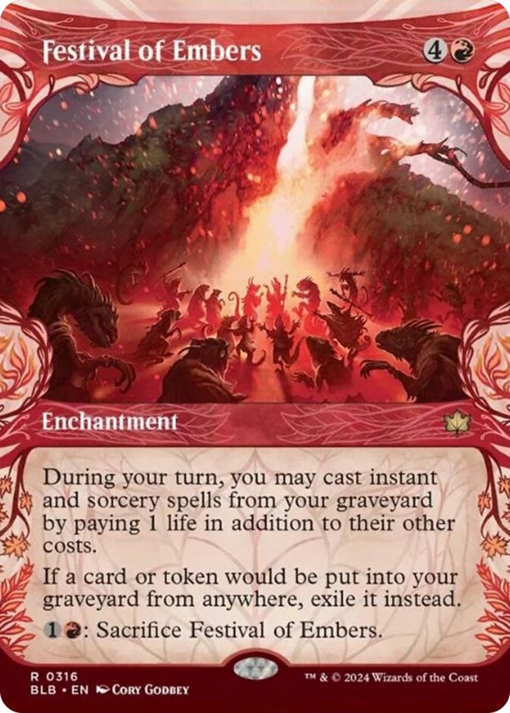 Festival of Embers (Showcase) [Bloomburrow] | Galactic Gamez