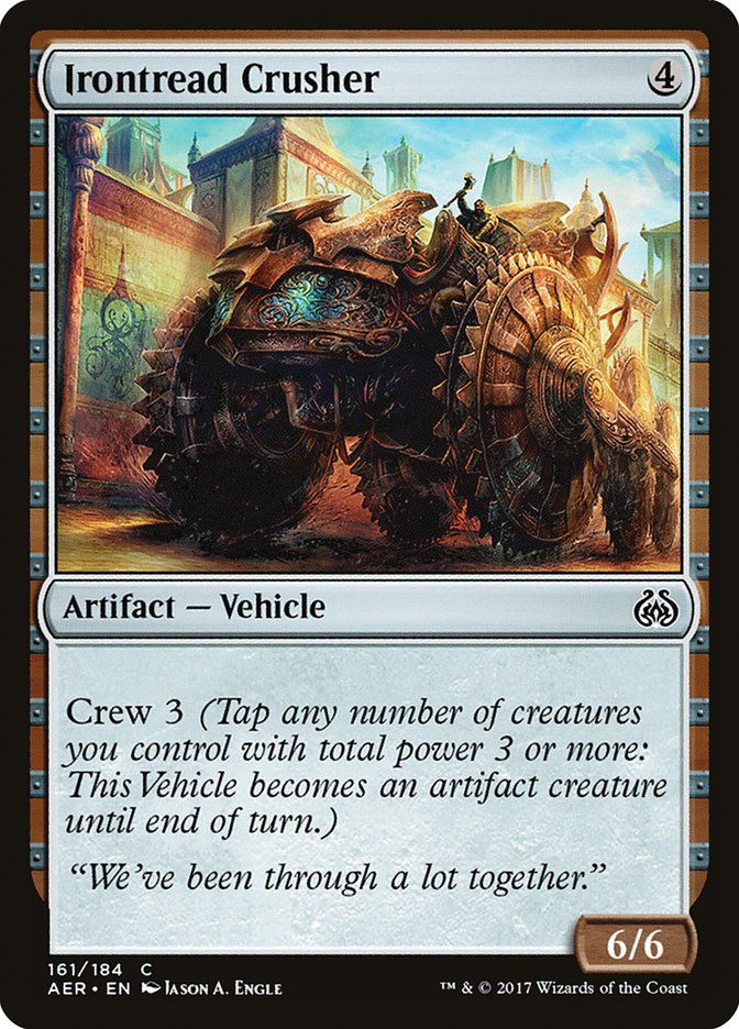 Irontread Crusher [Aether Revolt] | Galactic Gamez