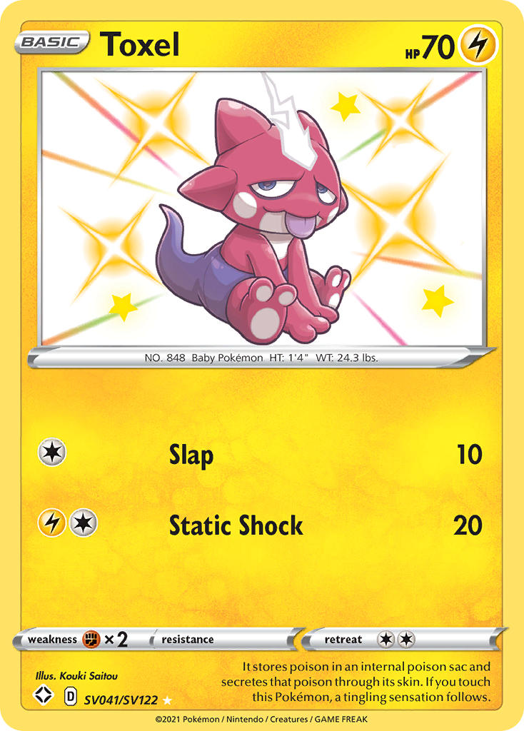 Toxel (SV041/SV122) [Sword & Shield: Shining Fates] | Galactic Gamez