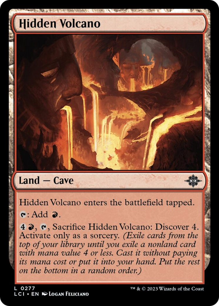 Hidden Volcano [The Lost Caverns of Ixalan] | Galactic Gamez